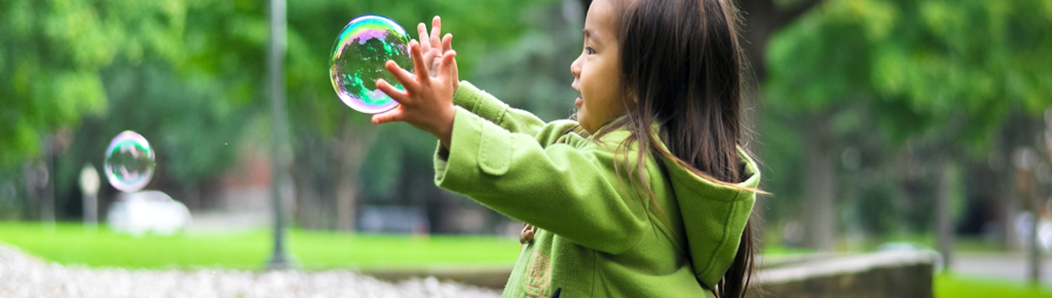 Catching bubbles reversed